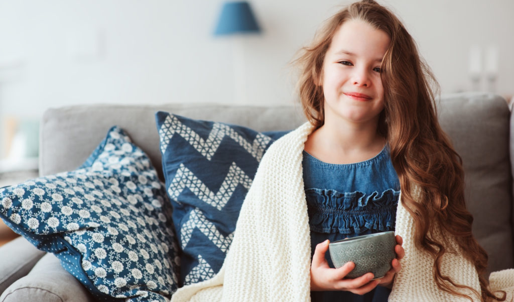 Kid with Blanket - Advent Therapy Blog